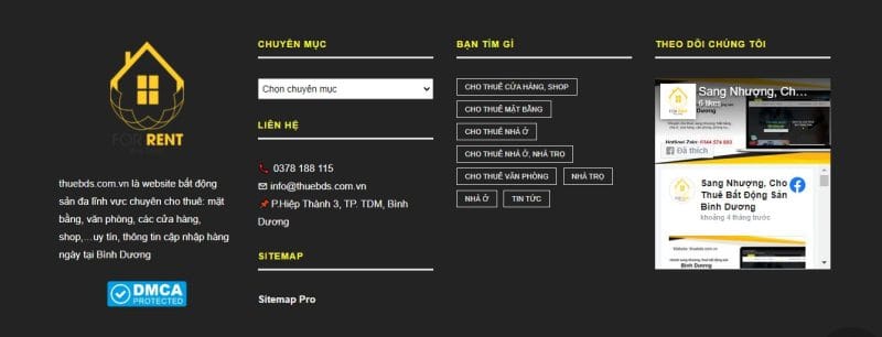 website bất động sản - ảnh xem trước 3