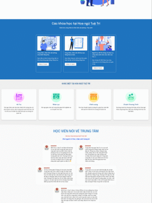 Website Tuệ Trí — dự án thiết kế website Bình Dương TASDIGITAL